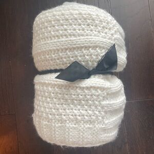 Cozy White Knit Blanket Anthropologie